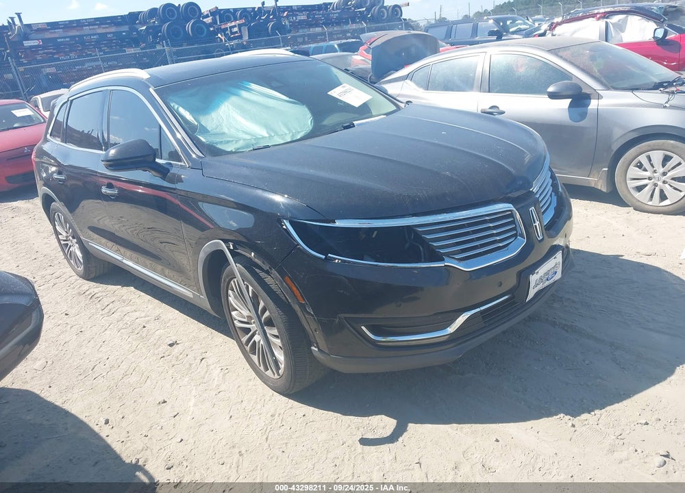 2016 LINCOLN MKX RESERVE VIN: 2LMTJ8LR5GBL43950