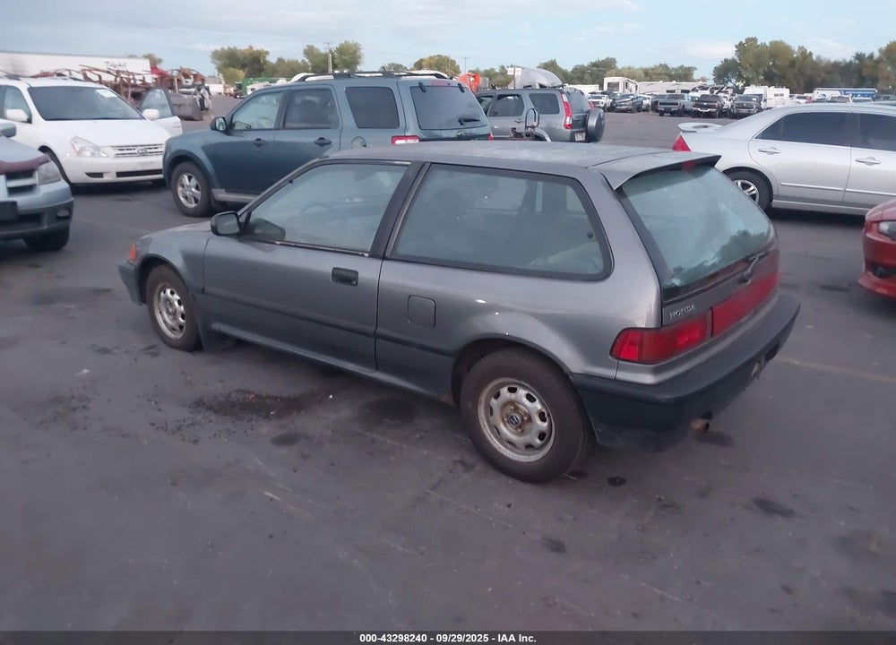 1990 HONDA CIVIC DX VIN: 2HGED6458LH543214