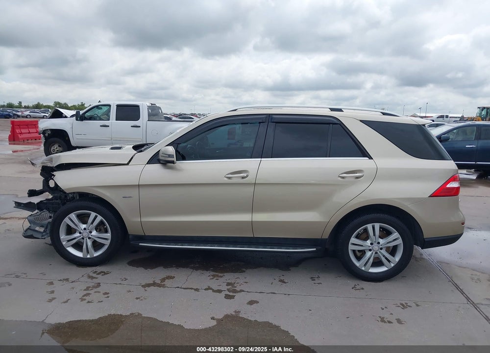 2012 MERCEDES-BENZ ML-CLASS VIN: 4JGDA5HB4CA076087