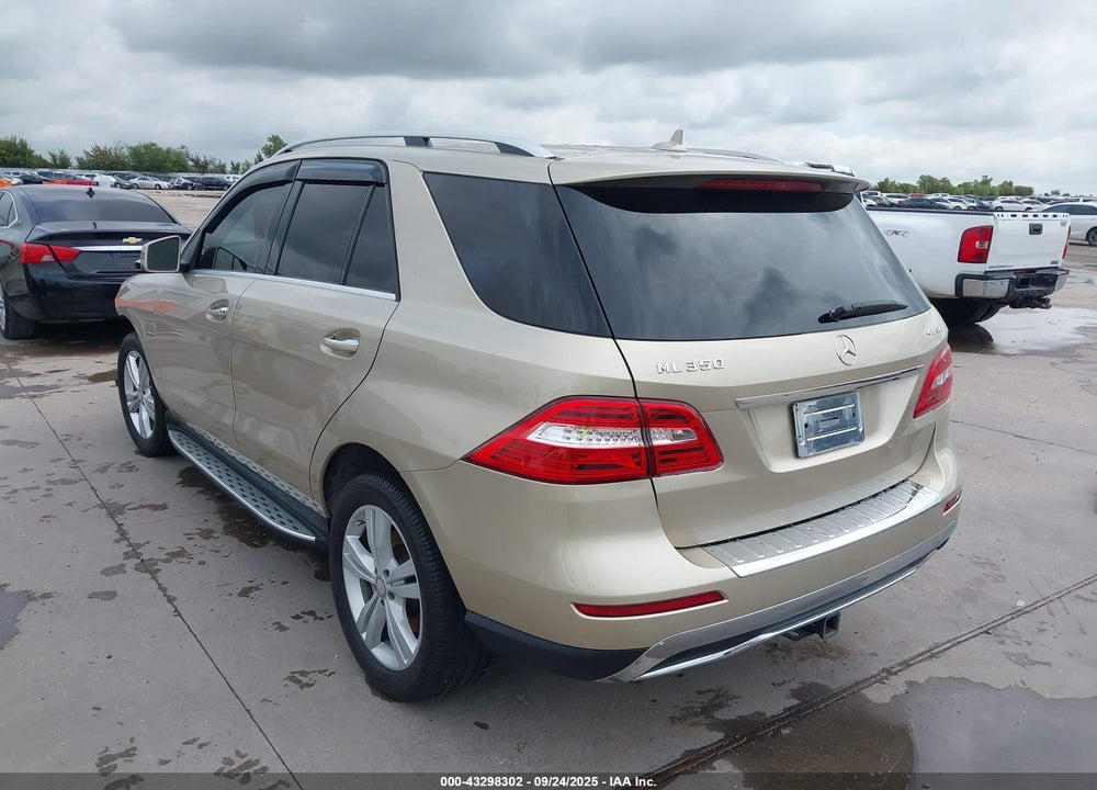 2012 MERCEDES-BENZ ML-CLASS VIN: 4JGDA5HB4CA076087