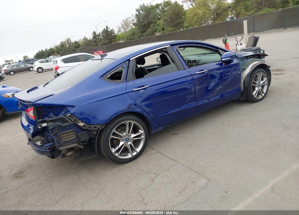 2013 FORD FUSION VIN: 3FA6P0K94DR261290
