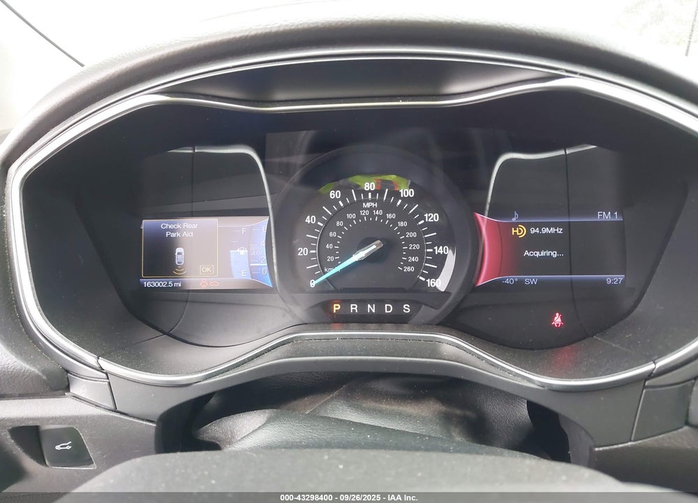 2013 FORD FUSION VIN: 3FA6P0K94DR261290