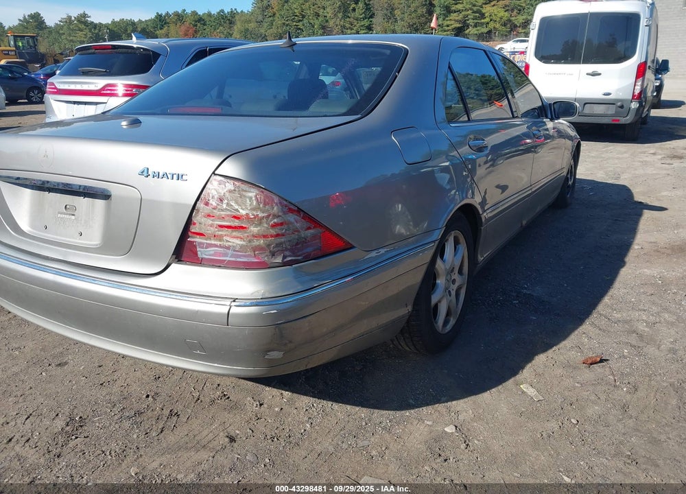 2006 MERCEDES-BENZ S 430 4MATIC VIN: WDBNG83JX6A476231