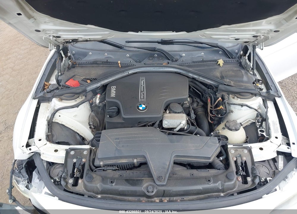 2013 BMW 3 SERIES VIN: WBA3B5G5XDNS02128