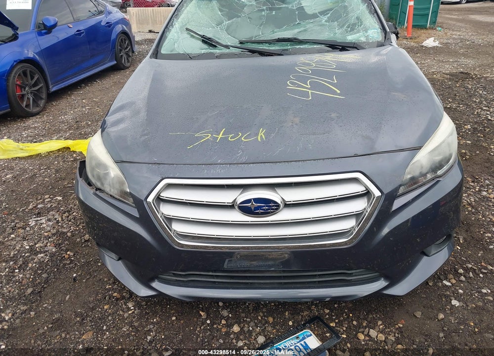 2015 SUBARU LEGACY VIN: 4S3BNAH62F3029323