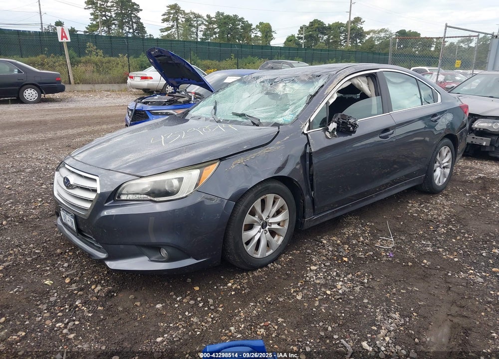2015 SUBARU LEGACY VIN: 4S3BNAH62F3029323