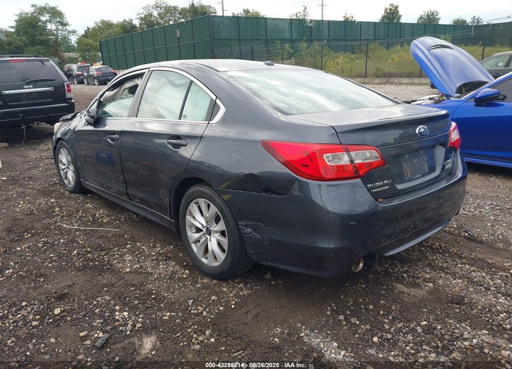 2015 SUBARU LEGACY VIN: 4S3BNAH62F3029323
