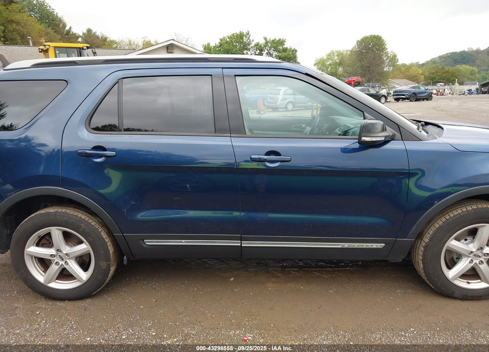 2017 FORD EXPLORER XLT VIN: 1FM5K8D86HGD66946