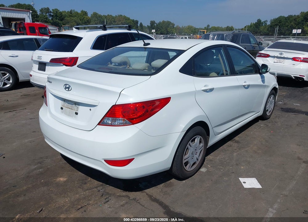 2012 HYUNDAI ACCENT GLS VIN: KMHCT4AE6CU200931