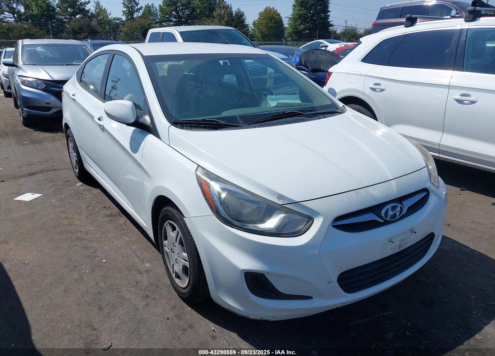 2012 HYUNDAI ACCENT GLS VIN: KMHCT4AE6CU200931