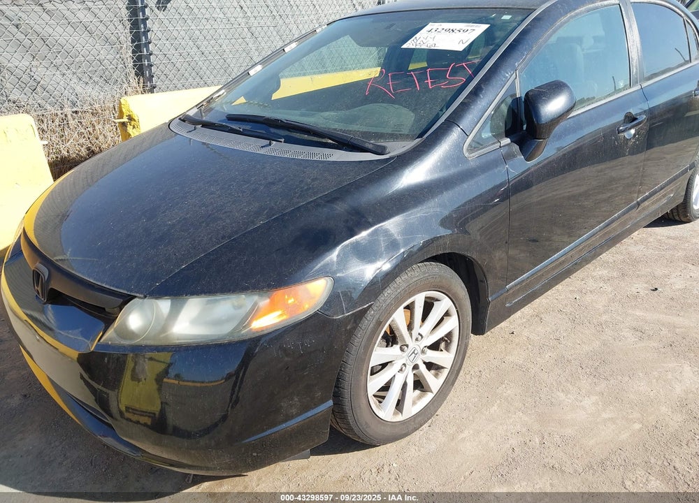 2008 HONDA CIVIC LX VIN: 2HGFA16578H357877