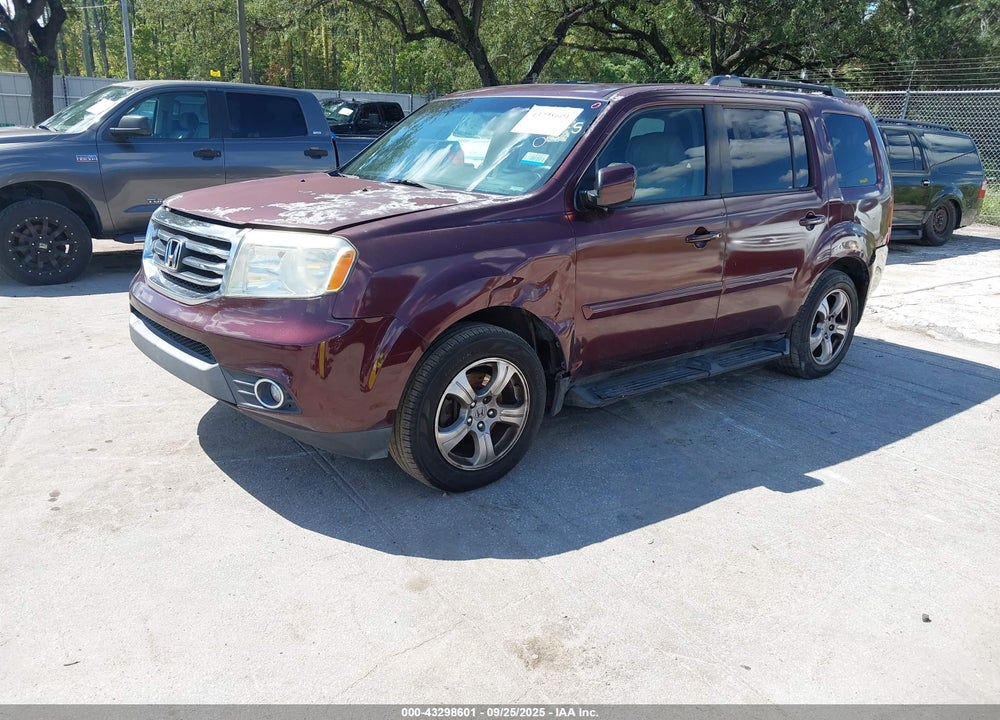 2013 HONDA PILOT VIN: 5FNYF3H55DB018083