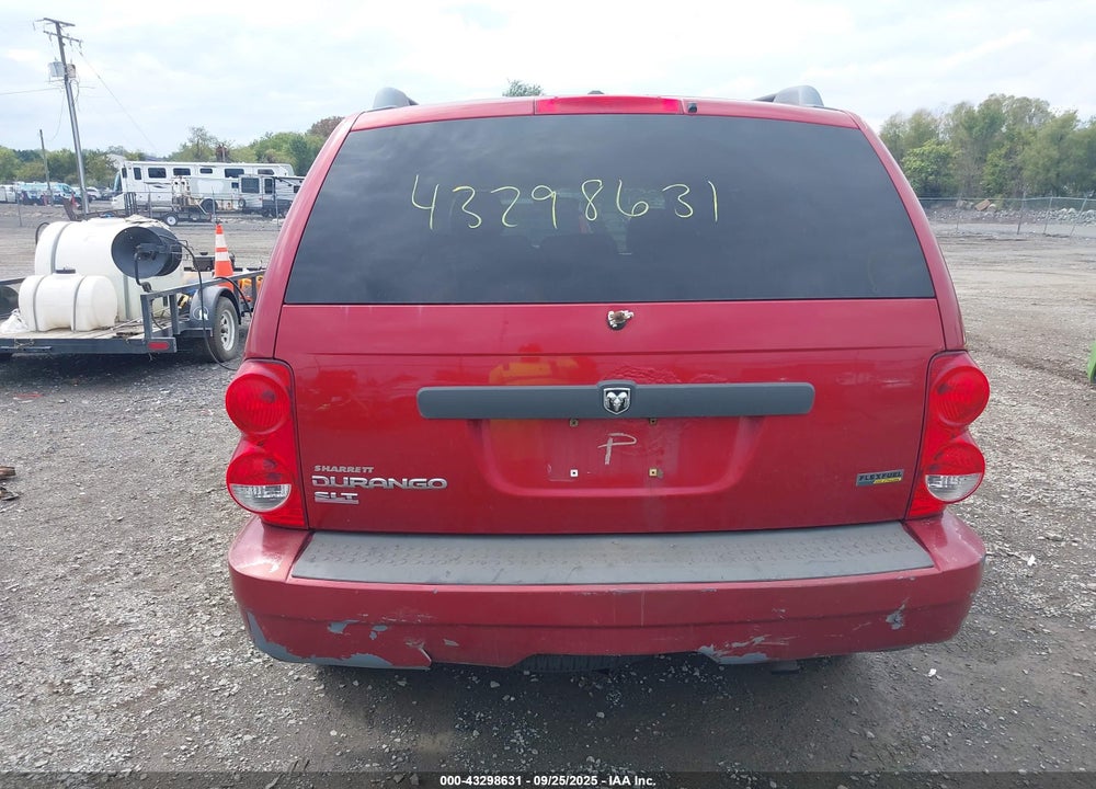 2007 DODGE DURANGO SLT VIN: 1D8HB48P87F524348
