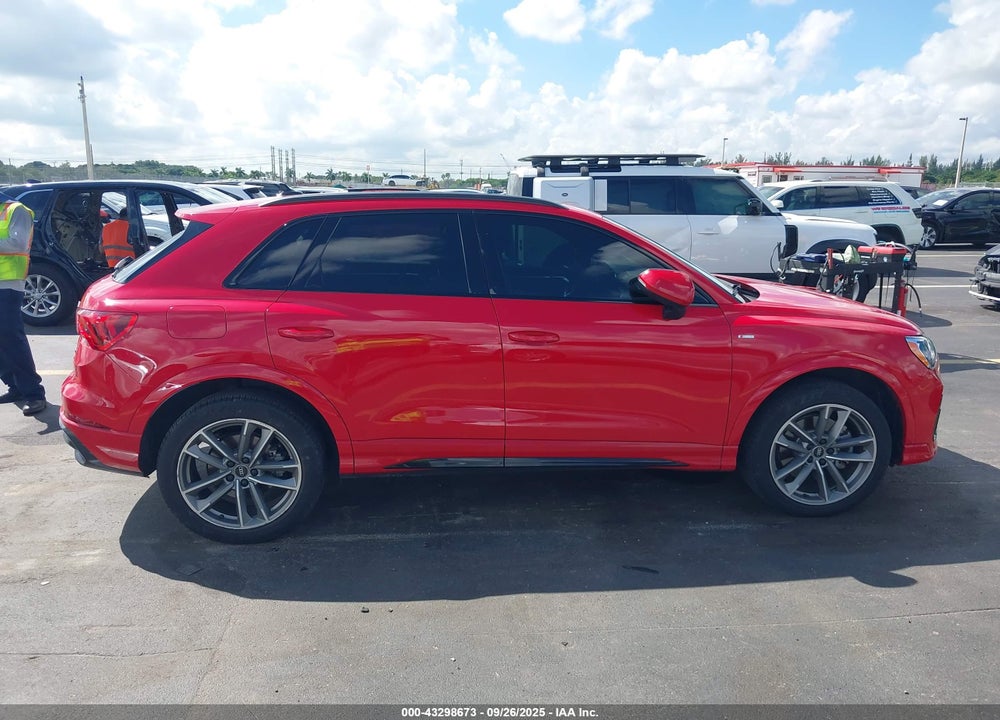 2022 AUDI Q3 PREMIUM 45 TFSI S LINE QUATTRO TIPTRONIC VIN: WA1DECF3XN1128182