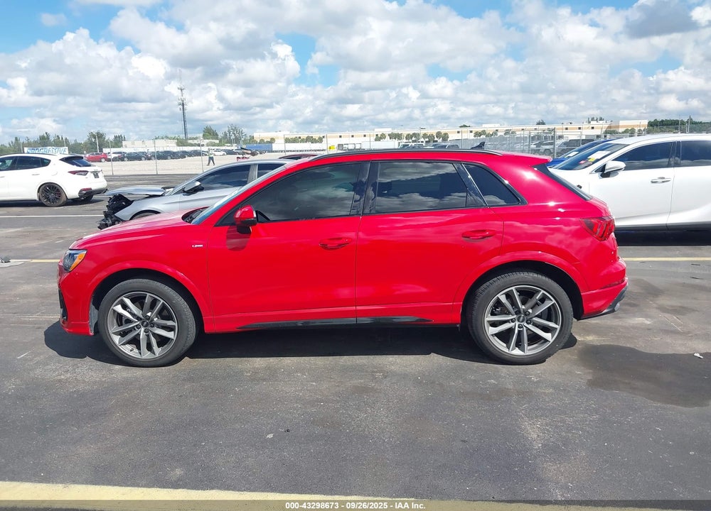 2022 AUDI Q3 PREMIUM 45 TFSI S LINE QUATTRO TIPTRONIC VIN: WA1DECF3XN1128182