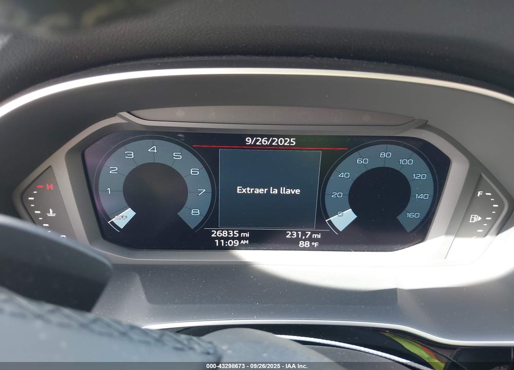 2022 AUDI Q3 PREMIUM 45 TFSI S LINE QUATTRO TIPTRONIC VIN: WA1DECF3XN1128182