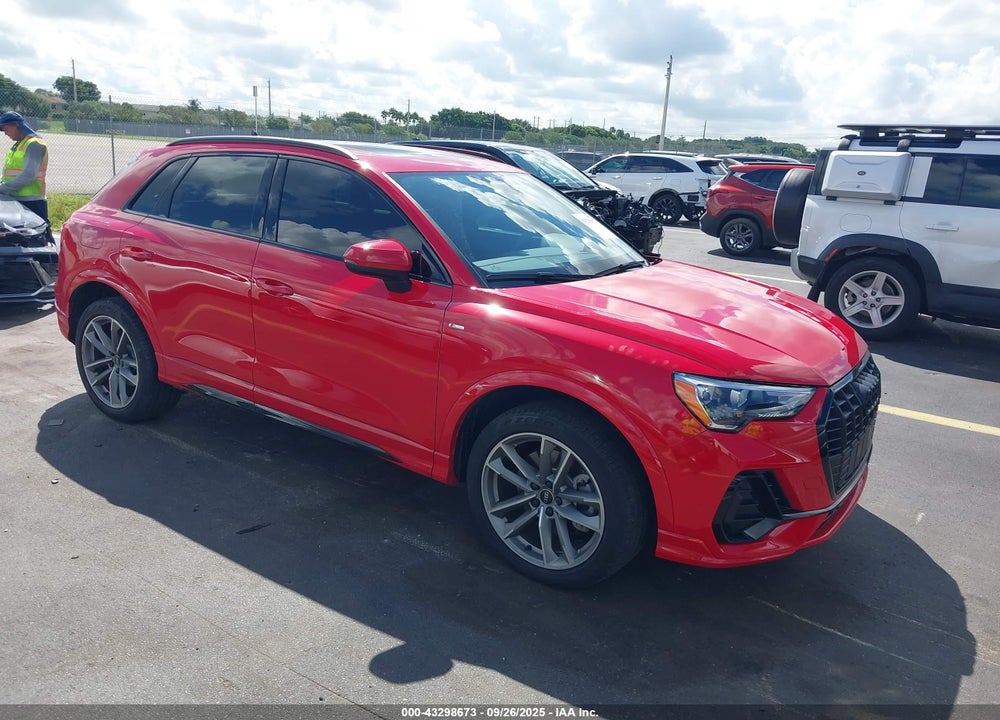 2022 AUDI Q3 PREMIUM 45 TFSI S LINE QUATTRO TIPTRONIC VIN: WA1DECF3XN1128182