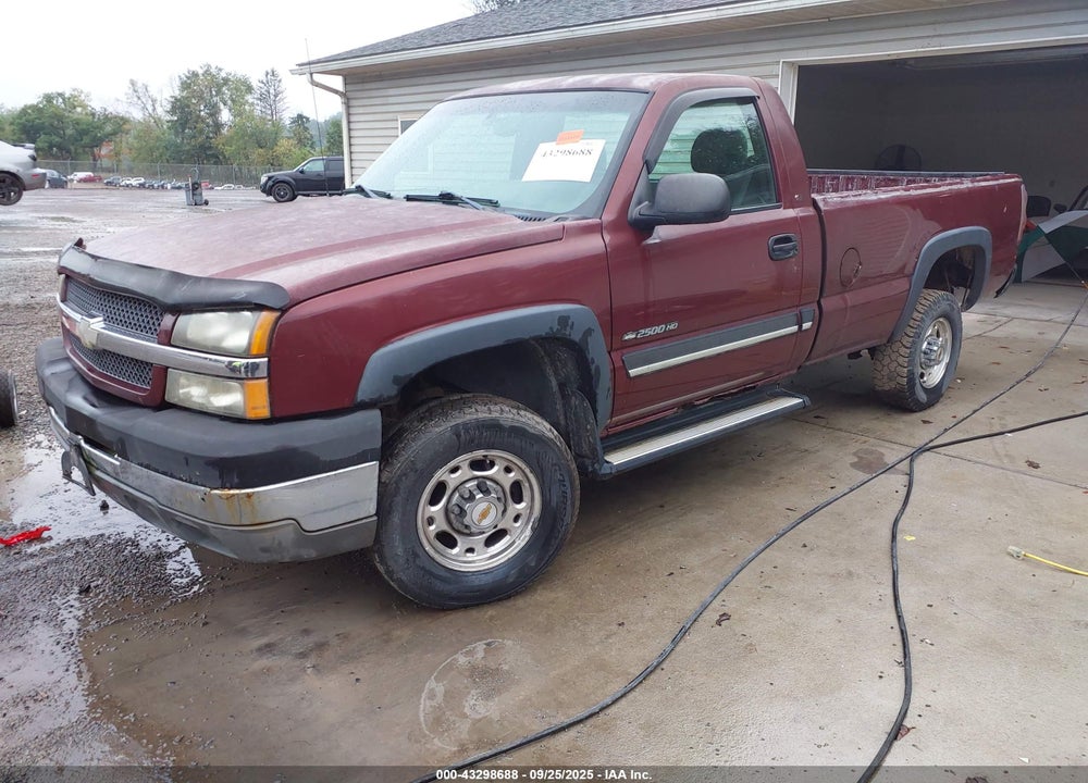2003 CHEVROLET SILVERADO 2500HD LS VIN: 1GCHC24U03Z130668