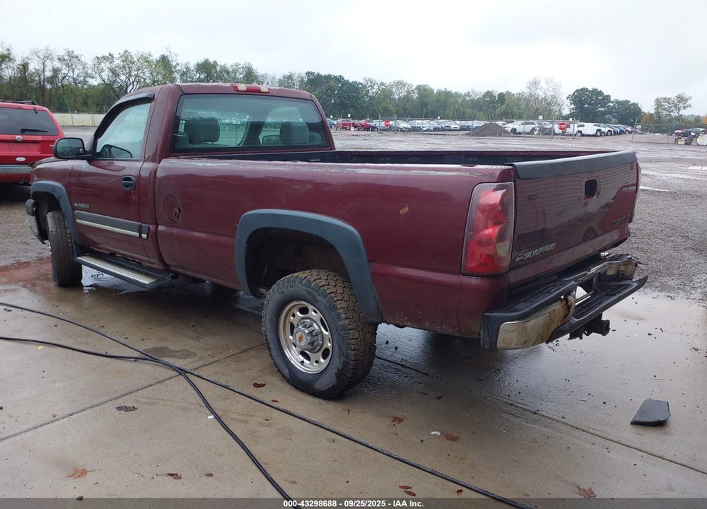 2003 CHEVROLET SILVERADO 2500HD LS VIN: 1GCHC24U03Z130668