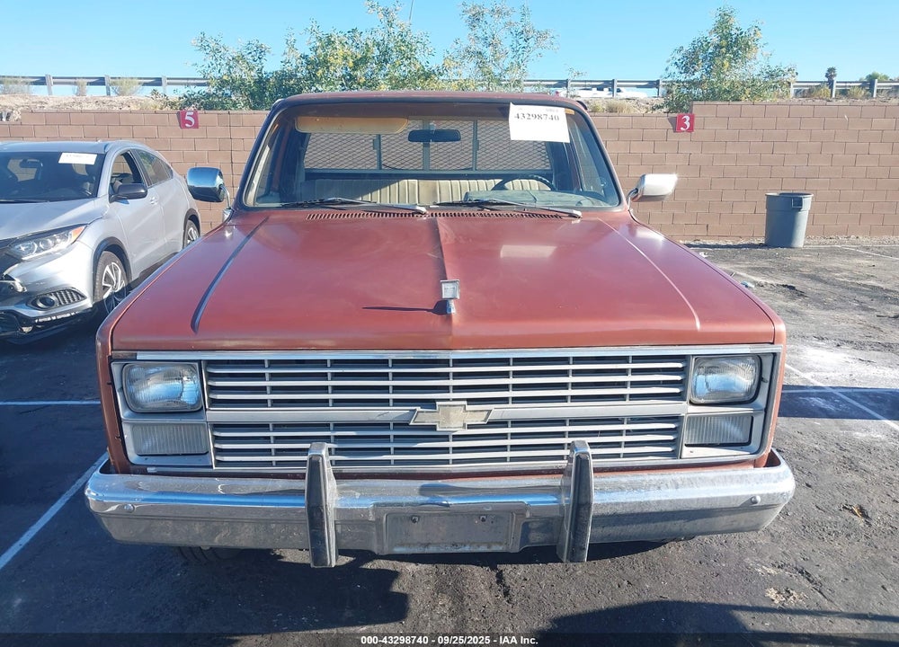 1983 CHEVROLET C20 VIN: 1GCGC24J6DJ102908