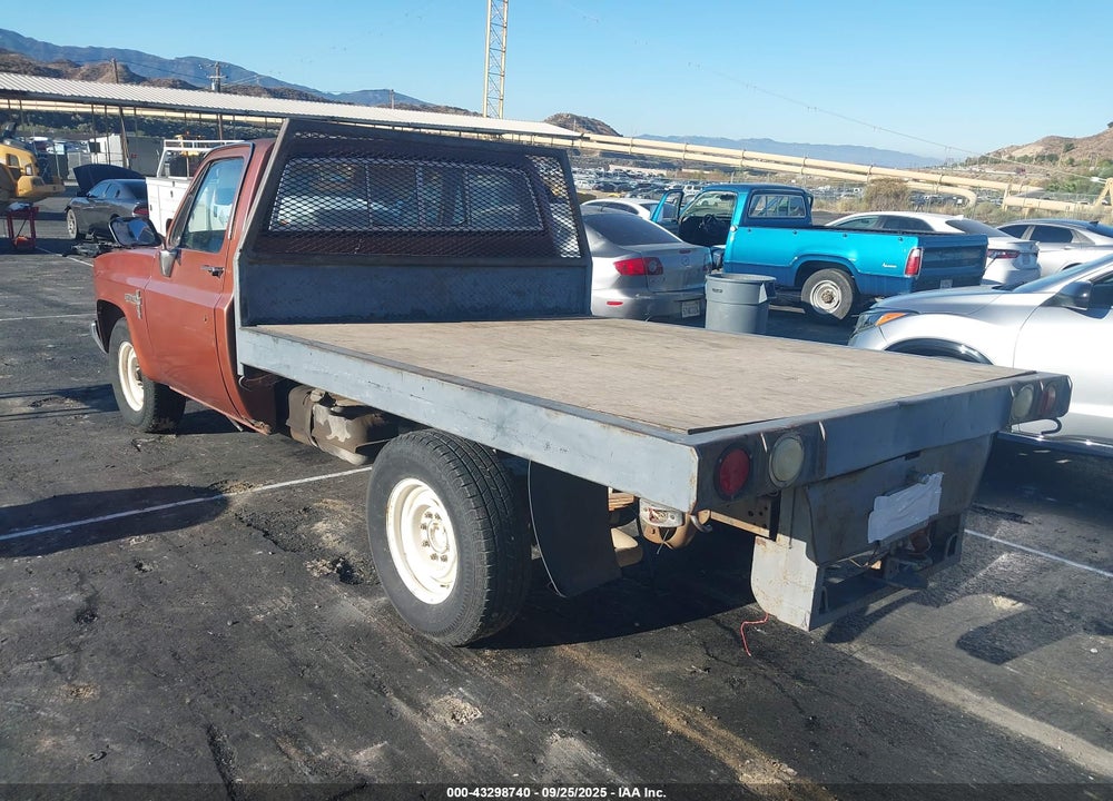 1983 CHEVROLET C20 VIN: 1GCGC24J6DJ102908