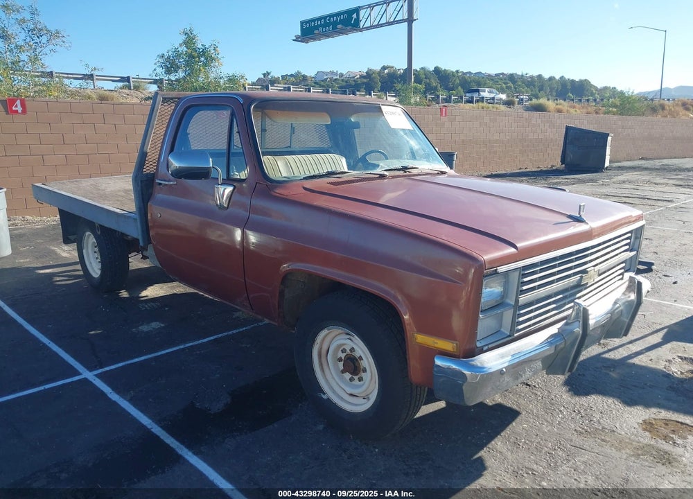 1983 CHEVROLET C20 VIN: 1GCGC24J6DJ102908