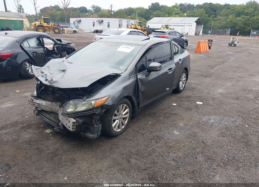 2012 HONDA CIVIC EX-L VIN: 19XFB2F92CE300186