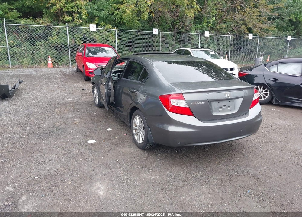 2012 HONDA CIVIC EX-L VIN: 19XFB2F92CE300186