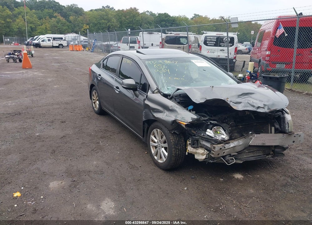 2012 HONDA CIVIC EX-L VIN: 19XFB2F92CE300186