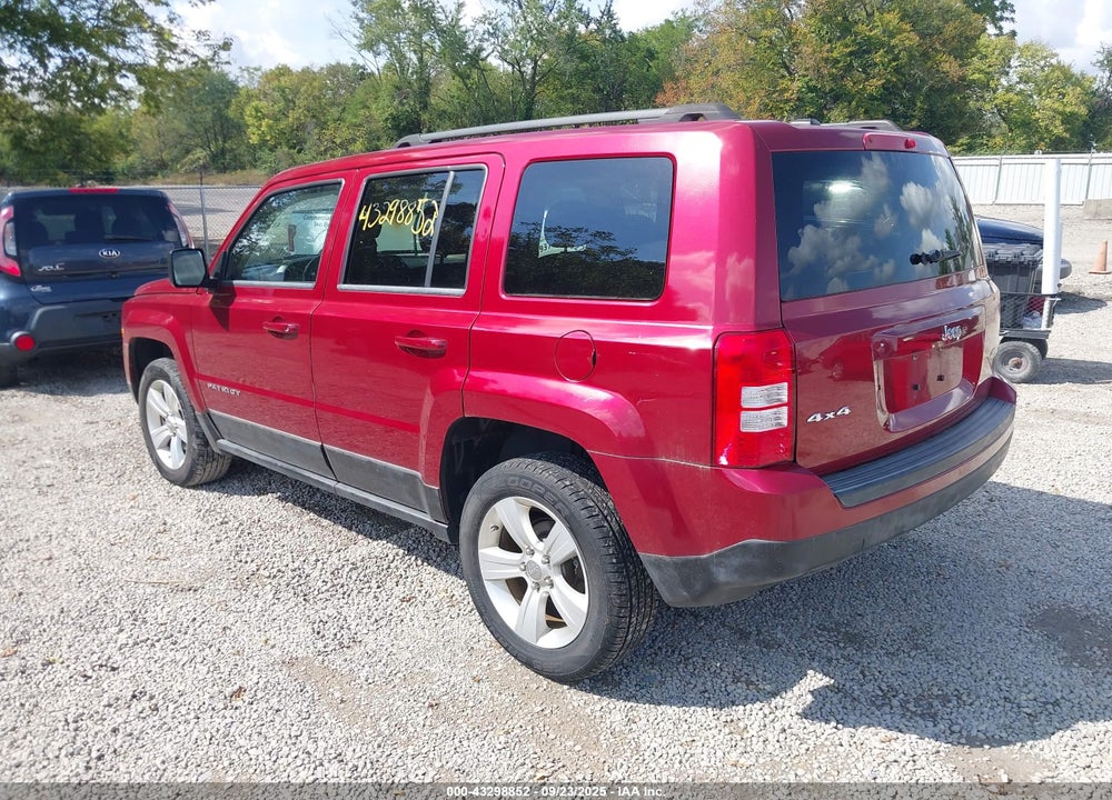 2012 JEEP PATRIOT VIN: 1C4NJRFB5CD524693