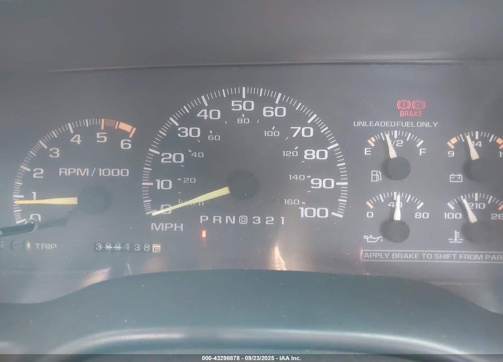 1996 CHEVROLET GMT-400 C1500 VIN: 1GCEC14M0TZ129839