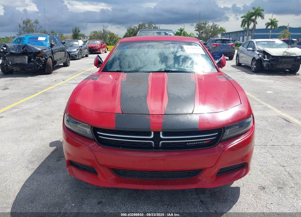 2015 DODGE CHARGER SE VIN: 2C3CDXBGXFH799556