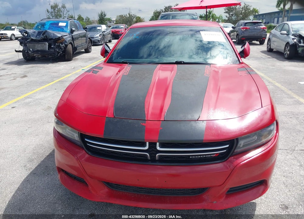 2015 DODGE CHARGER SE VIN: 2C3CDXBGXFH799556