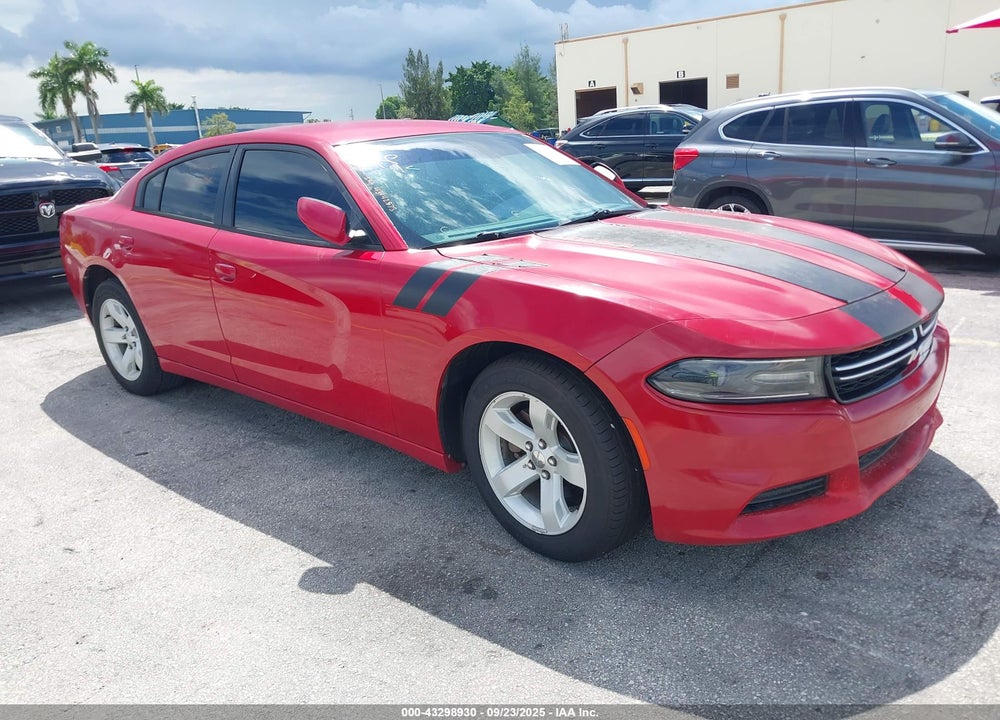 2015 DODGE CHARGER SE VIN: 2C3CDXBGXFH799556