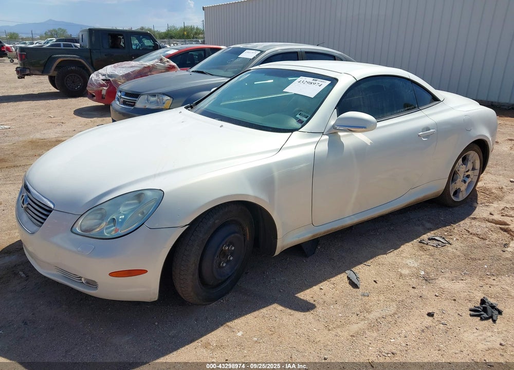 2002 LEXUS SC 430 VIN: JTHFN48Y120014603