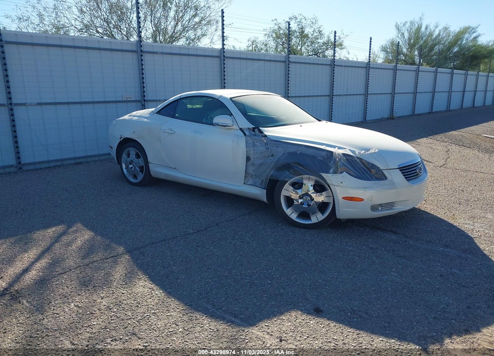 2002 LEXUS SC 430 VIN: JTHFN48Y120014603