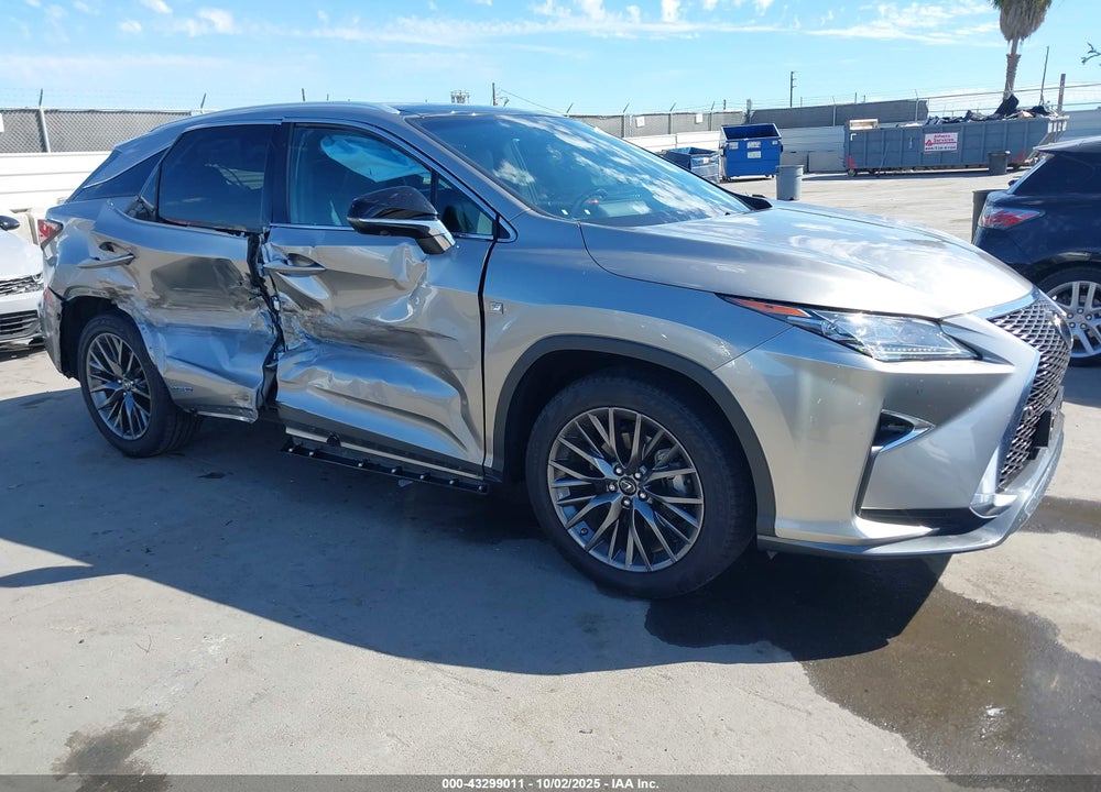 2017 LEXUS RX 450H F SPORT VIN: 2T2BGMCA3HC019624