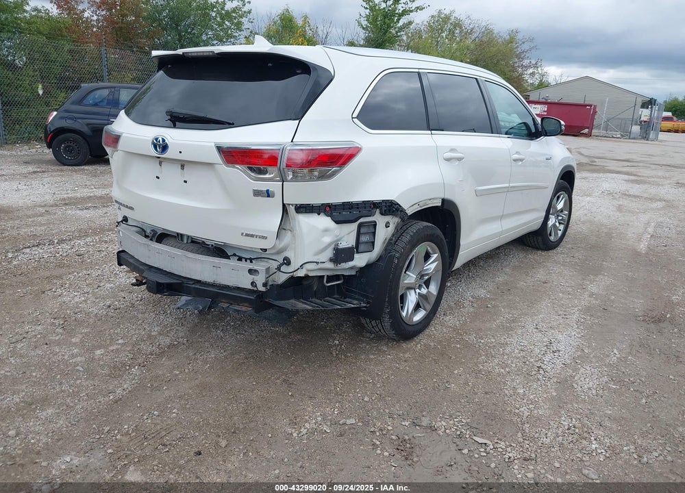 2014 TOYOTA HIGHLANDER HYBRID VIN: 5TDDCRFH6ES005041