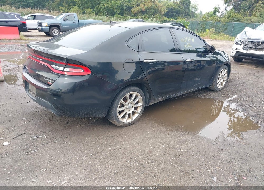 2013 DODGE DART LIMITED VIN: 1C3CDFCHXDD118520