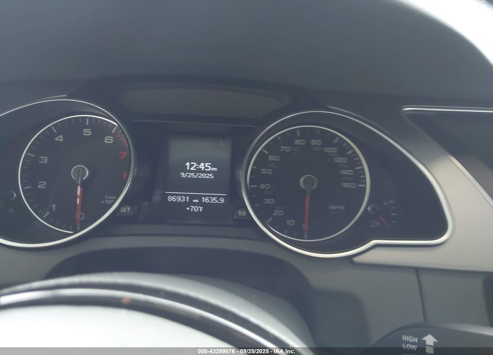 2014 AUDI A5 VIN: WAULFAFR7EA009087