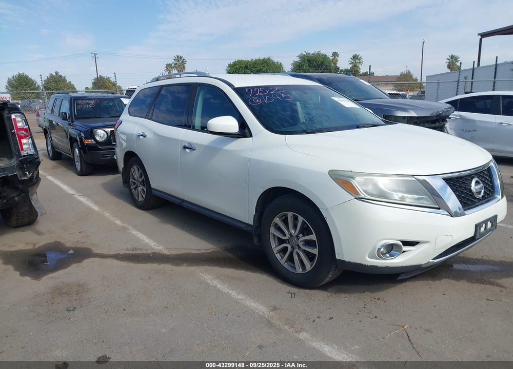 2015 NISSAN PATHFINDER SV VIN: 5N1AR2MN9FC698736