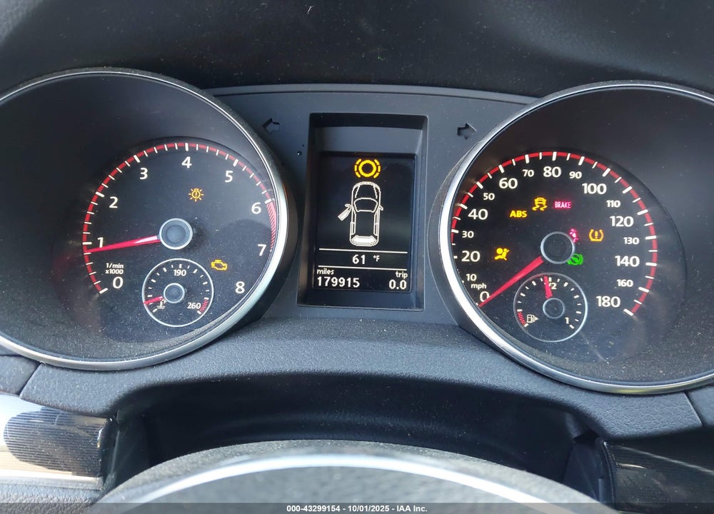 2011 VOLKSWAGEN GTI 2-DOOR VIN: WVWFD7AJ2BW084823