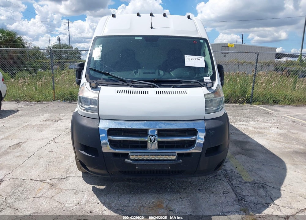 2017 RAM PROMASTER 2500 HIGH ROOF 159 WB VIN: 3C6TRVDG2HE541259