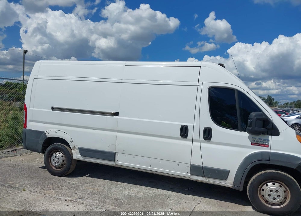 2017 RAM PROMASTER 2500 HIGH ROOF 159 WB VIN: 3C6TRVDG2HE541259