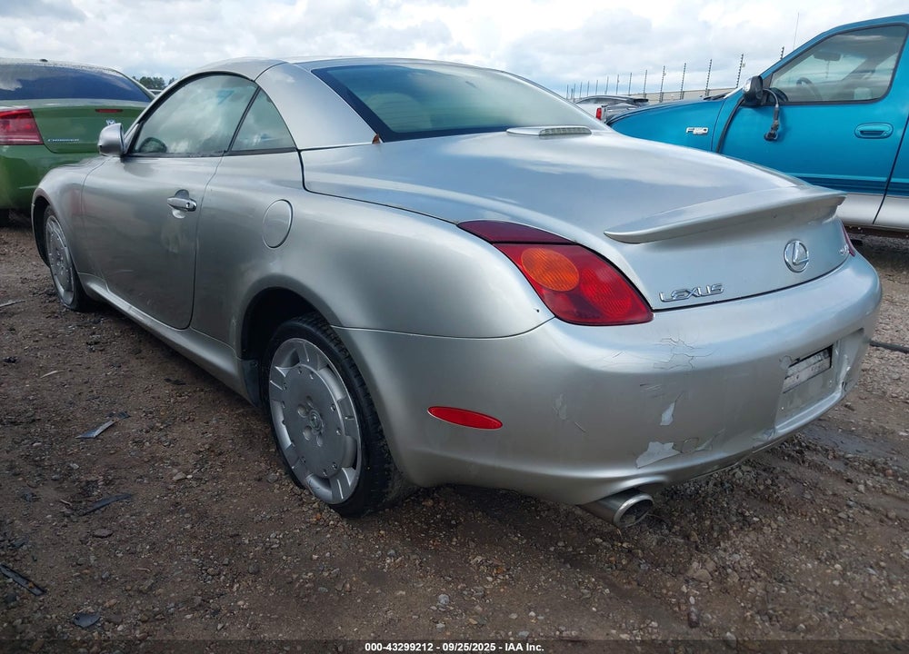2002 LEXUS SC 430 VIN: JTHFN48Y720013956