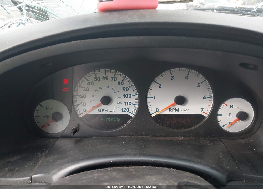 2005 DODGE GRAND CARAVAN SXT VIN: 2D4GP44L75R187999