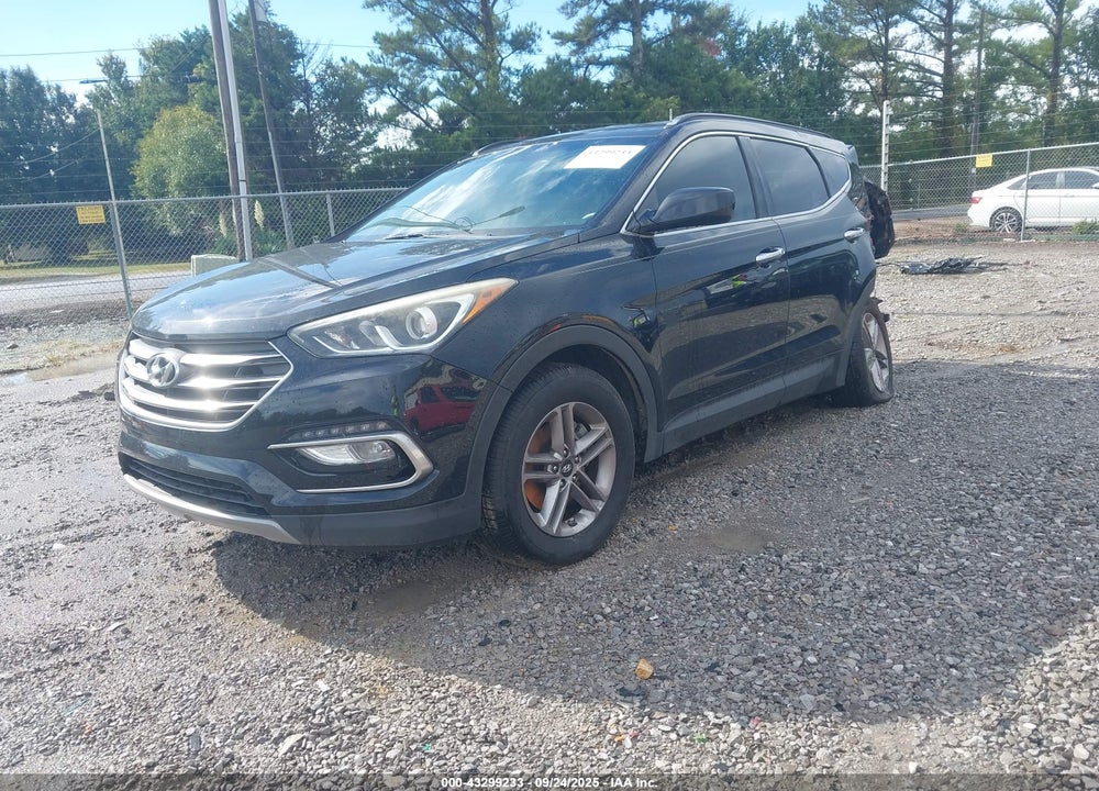 2017 HYUNDAI SANTA FE VIN: 5NMZU3LBXHH034209
