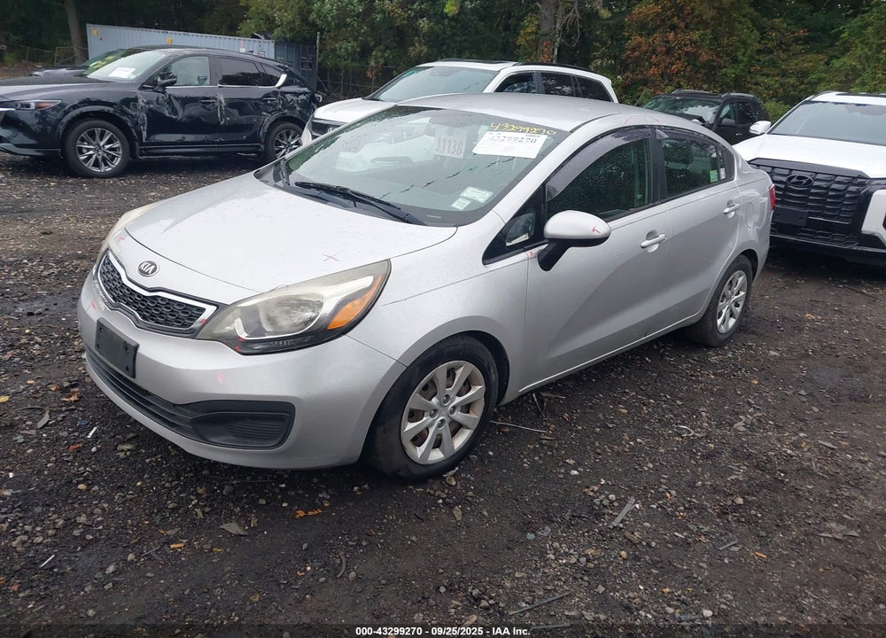 2013 KIA RIO EX VIN: KNADN4A38D6150697