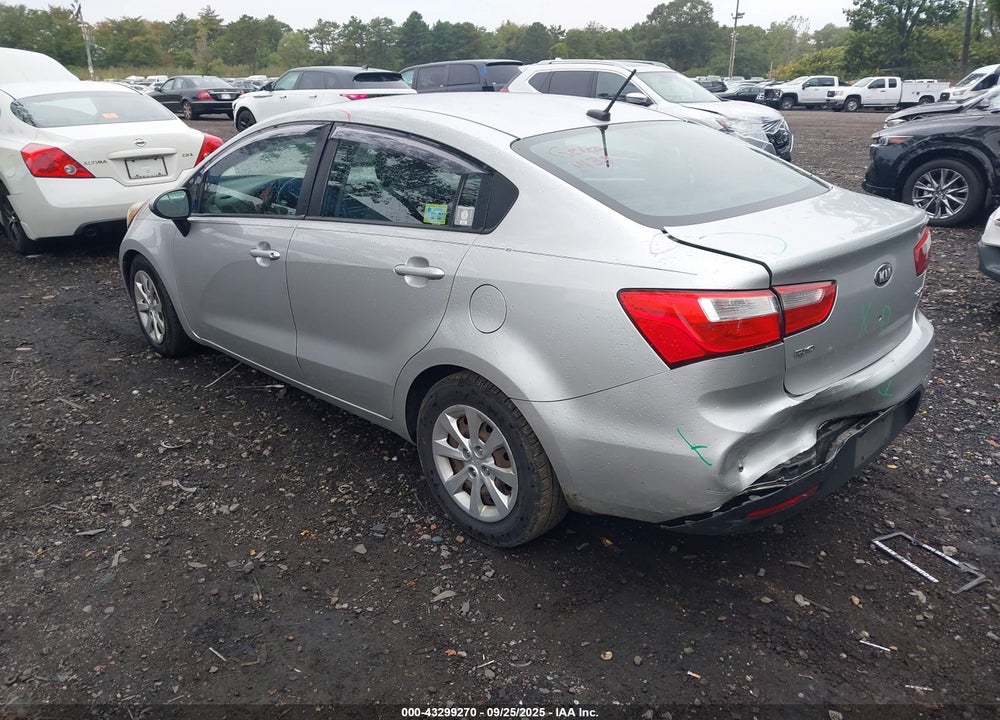 2013 KIA RIO EX VIN: KNADN4A38D6150697