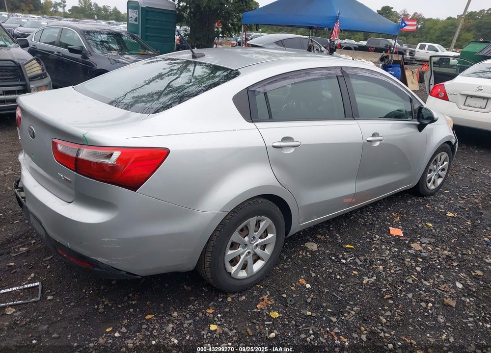 2013 KIA RIO EX VIN: KNADN4A38D6150697